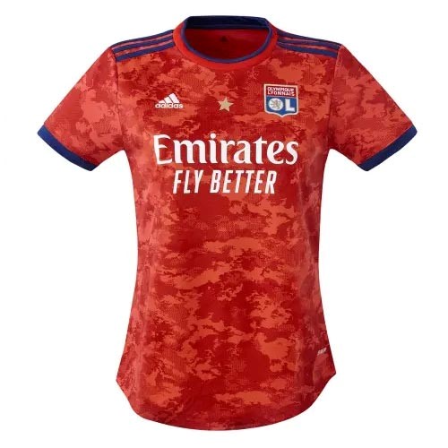 Camiseta Lyon 2ª Mujer 2021 2022